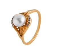 КЛ9402 Кольцо (Au 585)