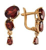 02-1-925-03 Серьги (Au 585)