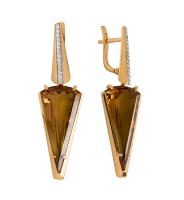 02-2-248-5901-011 Серьги (Au 585)