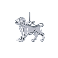 5265-925/лев Подвеска (Ag 925)