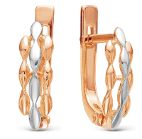 121-1399 Серьги (Au 585)