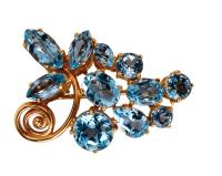 7038ТО Брошь (Au 585)