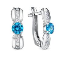 С-3484р-300 Серьги (Ag 925)