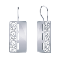 21084-925 Серьги (Ag 925)