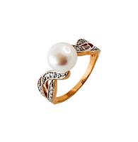 КЛ9374 Кольцо (Au 585)