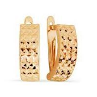 Т100621051 Серьги (Au 585)