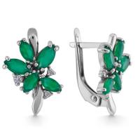 С-236р-08 Серьги (Ag 925)