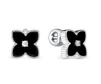 2000-3219_onb-703 Серьги (Ag 925)