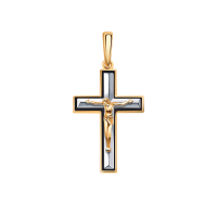 3302э Крест (Au 585)