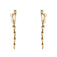 4224шс Серьги Au 585