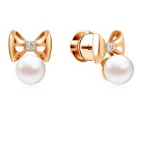 С142-4548 Серьги (Au 585)