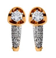 2-058 Серьги (Au 585)