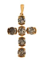 04-1-009 Крест (Au 585)