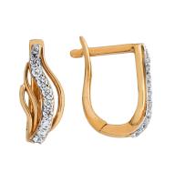 С966 Серьги (Au 585)