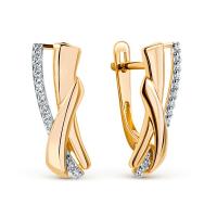 020332-1102 Серьги (Au 585)