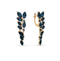 с120-3871тл Серьги (Au 585)