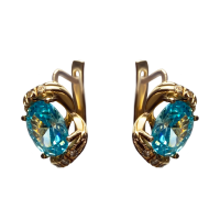 3198шс Серьги Au 585