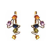 7723 Серьги Au 585