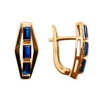 02-3018/2 Серьги (Au 585)