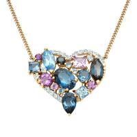 КЛ122-079м4 Колье (Au 585)