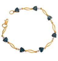 БР-117К-ТЛ Браслет (Au 585)