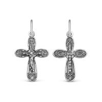 40-504ч Крест (Ag 925)