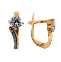 20051 Серьги (Au 585)