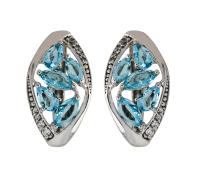 02-1406пд Серьги (Ag 925)