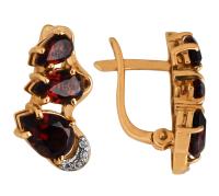 02-1-638-03 Серьги (Au 585)