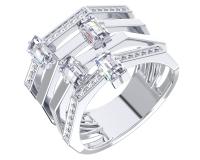 0101739-00775 Кольцо (Ag 925)