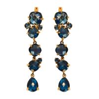 С120-1778ТЛ Серьги (Au 585)