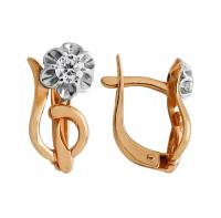 кл1469а Серьги (Au 585)