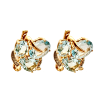 С122-475Т Серьги Au 585