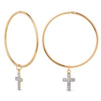 800552-1102 Серьги-конго (Au 585)