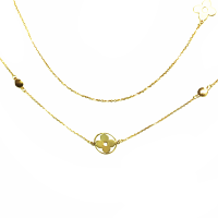 02-808630 Колье Au 585