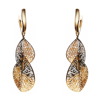 02-3715-00-000-1111-65 Серьги Au 585