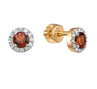 С122-375Гр Серьги (Au 585)