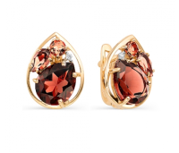 02-1-466-03 Серьги (Au 585)