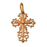 01Р110404 Крест (Au 585)