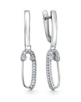 22242р-100 Серьги (Ag 925)