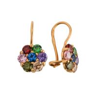 с537-20 Серьги (Au 585)