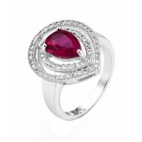 k5P2370ruby Кольцо (Ag 925)