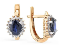 2-104-810 Серьги (Au 585)