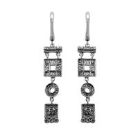 6/24 СИ-5 Серьги (Ag 925)