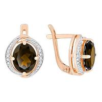 СЛ-473К-РТ Серьги (Au 585)