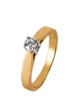 а025-12r Кольцо (Au 585)