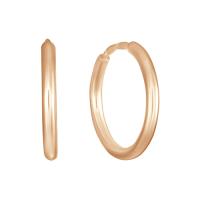 с-080-10з-110 Серьги-конго позолота (Ag 925)