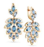 02-2-488-1300-010 Серьги (Au 585)