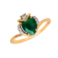 КЛ907-12 Кольцо (Au 585)