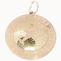 1812рак Подвеска Au 585